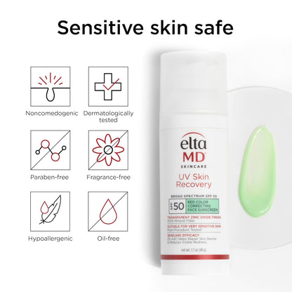 EltaMD UV Skin Recovery Mineral SPF 50 Face Sunscreen