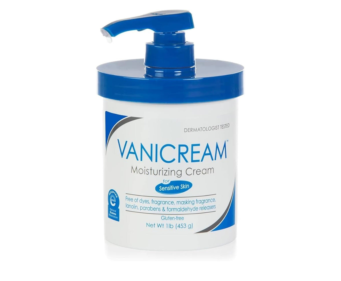 Vanicream Moisturising Skin Cream Pump Bottle for Sensitive Skin