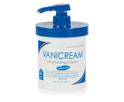 Vanicream Moisturising Skin Cream Pump Bottle for Sensitive Skin