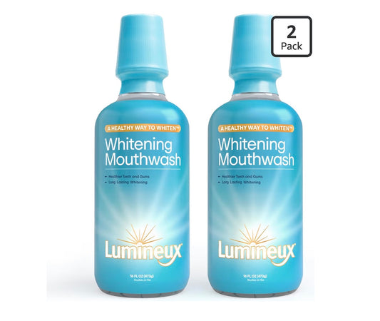 Lumineux Peroxide-Free Enamel-Safe Whitening Mouthwash (2-Pack)