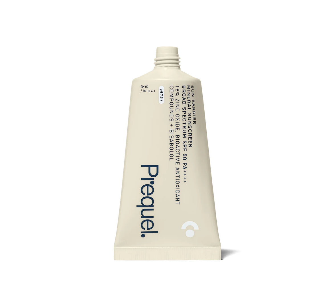 Prequel Sun Barrier Mineral Zinc Oxide SPF 50 Sunscreen