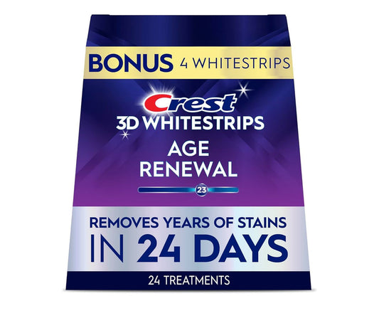 Crest 3D Whitestrips Professional Effects Plus – 48 Strips (USA Import)