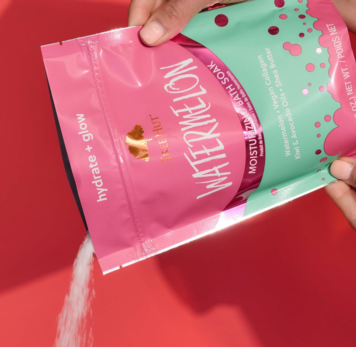 Tree Hut Watermelon Vegan Collagen Moisturising Bath Soak