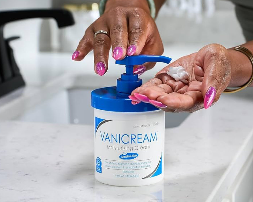 Vanicream Moisturising Skin Cream Pump Bottle for Sensitive Skin