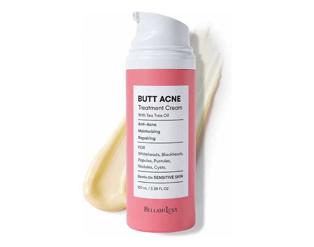 BellamiLuxx Butt & Body Acne Clearing Cream with Salicylic Acid