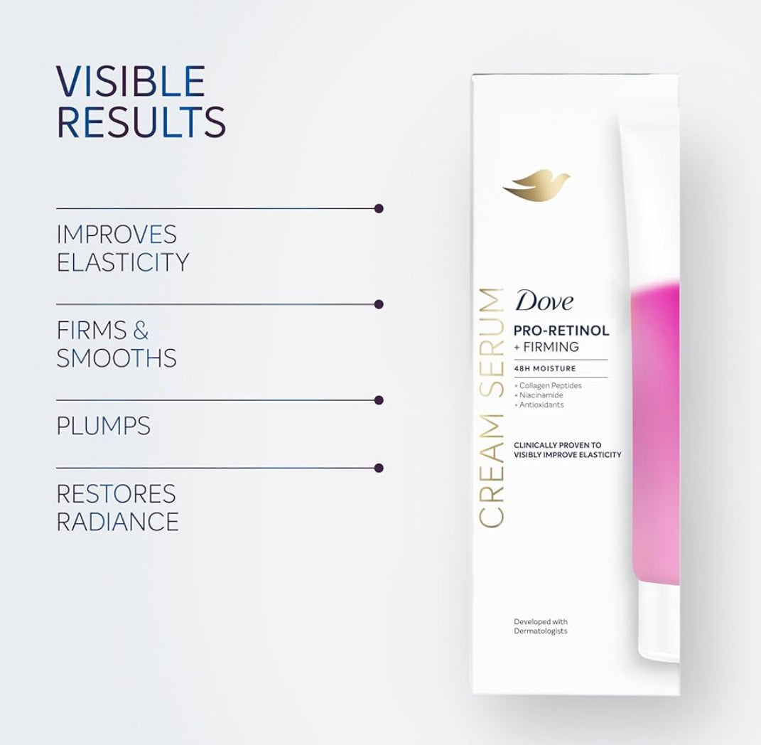 Dove Pro-Retinol Firming Body Cream Serum