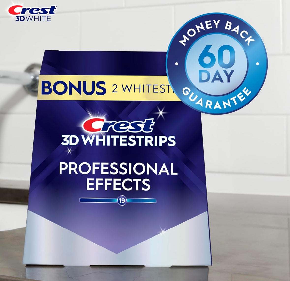 Crest 3D Whitestrips Professional Effects – 22 Treatments (USA Import)