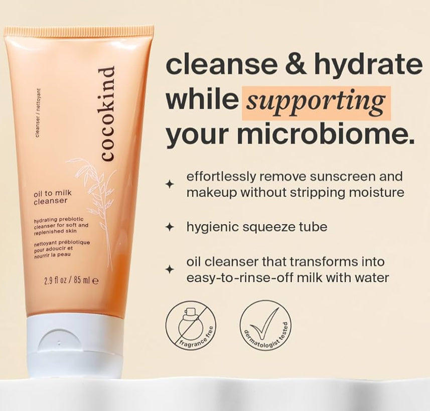 Cocokind Oil-to-Milk Gentle Cleansing Face Wash
