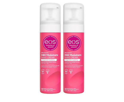 EOS Pomegranate Raspberry Shea Better Women's Shave Cream (2-Pack)