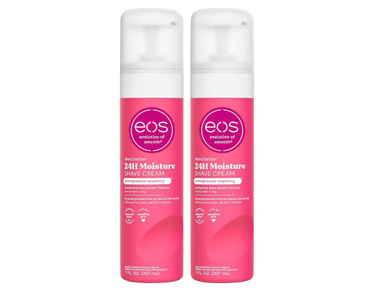 EOS Pomegranate Raspberry Shea Better Women's Shave Cream (2-Pack)