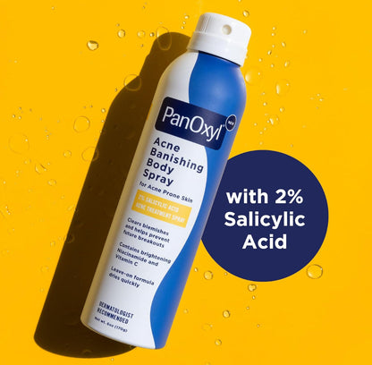 PanOxyl 2% Salicylic Acid Acne-Banishing Body Spray