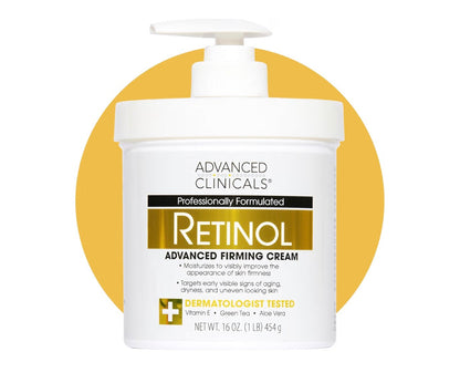 Advanced Clinicals Retinol Firming Body Lotion & Face Moisturiser