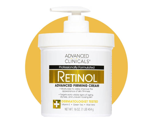 Advanced Clinicals Retinol Firming Body Lotion & Face Moisturiser