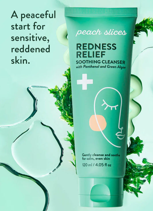 Peach Slices Redness Relief Gentle Soothing Face Cleanser