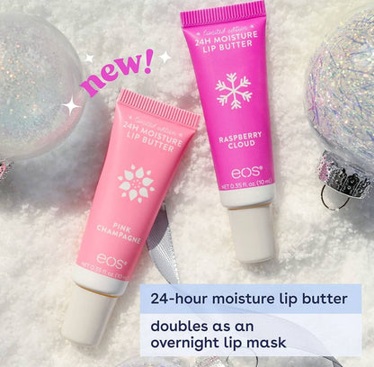 EOS Holiday Raspberry Cloud & Blackberry Bellini Lip Butter (Limited)