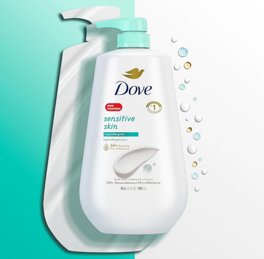 Dove Sensitive Skin Pump Body Wash