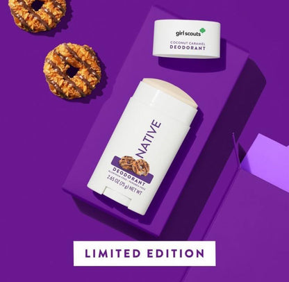 Native x Girl Scout Coconut Caramel Cookie Aluminium-Free Deodorant