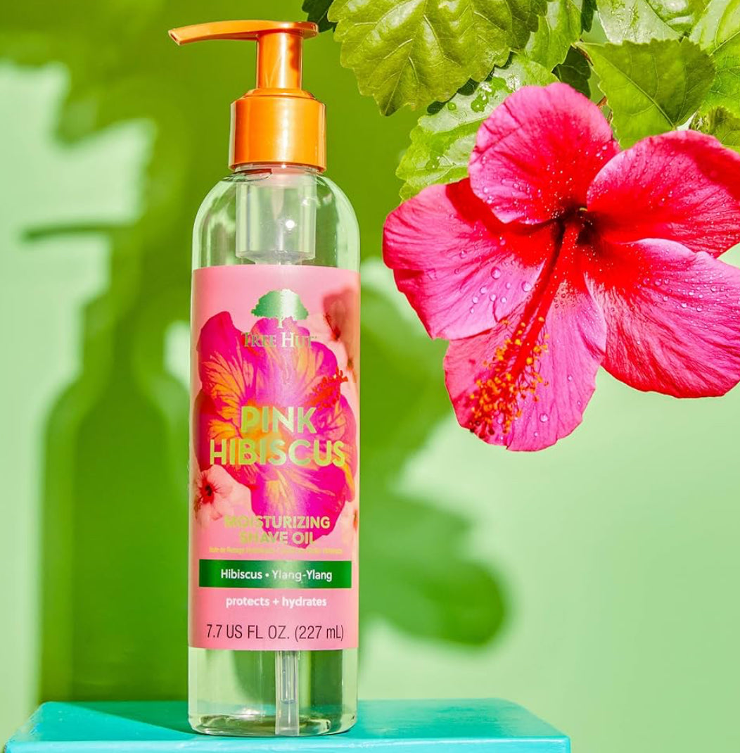 Tree Hut Pink Hibiscus Bare Gel-to-Oil Moisturising Shave Oil