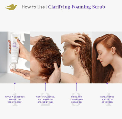 Dove Scalp + Hair Therapy Density Boost Foaming Scrub