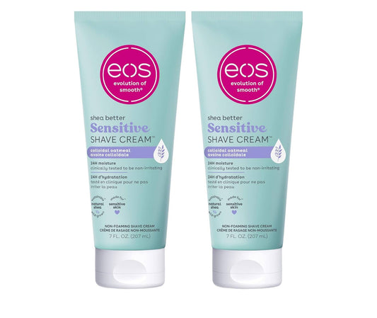 EOS Shea Better Fragrance-Free Sensitive Women's Shave Cream (2-Pack)