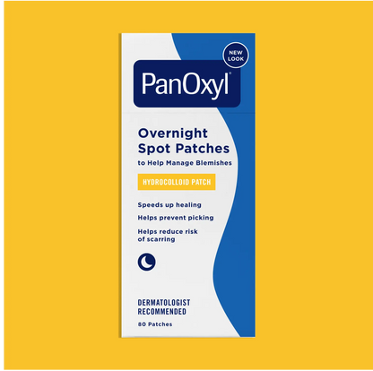 PanOxyl PM Overnight Clear Hydrocolloid Pimple Patches (40 Pack)