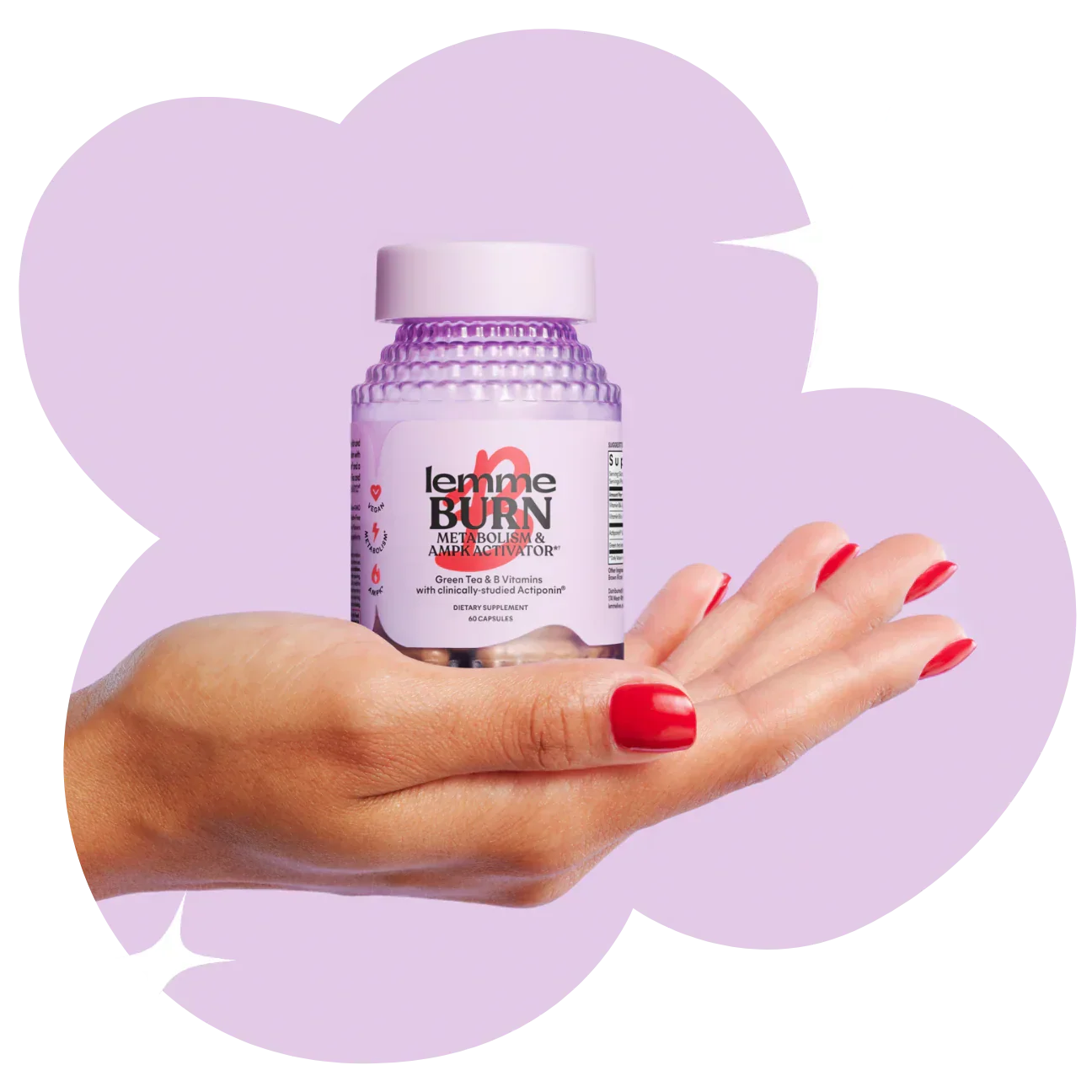 Lemme Burn Actiponin Gynostemma Metabolism Capsules