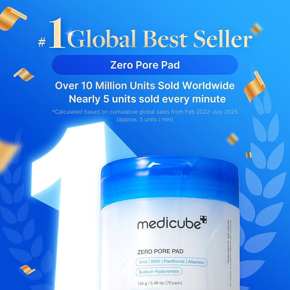 Medicube Zero Pore Pad 2.0 with BHA, AHA & Lavender
