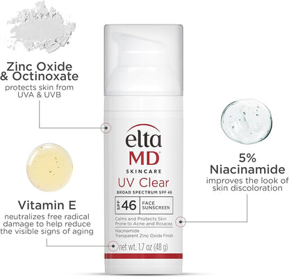 EltaMD UV Clear Mineral SPF 46 Face Sunscreen
