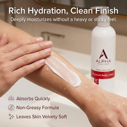 Alpha Skin Care 12% Glycolic AHA Revitalising Body Lotion