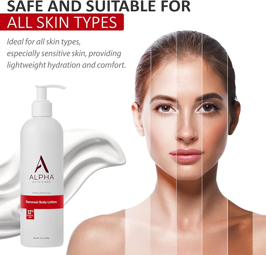 Alpha Skin Care 12% Glycolic AHA Revitalising Body Lotion