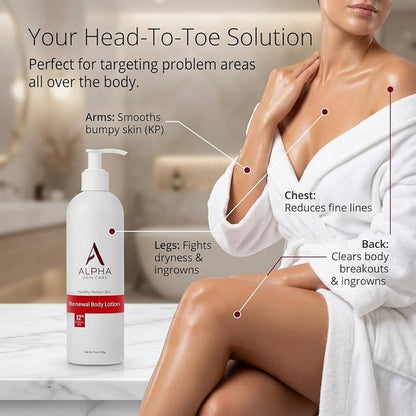 Alpha Skin Care 12% Glycolic AHA Revitalising Body Lotion