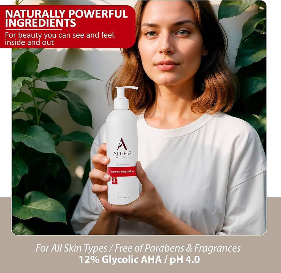 Alpha Skin Care 12% Glycolic AHA Revitalising Body Lotion