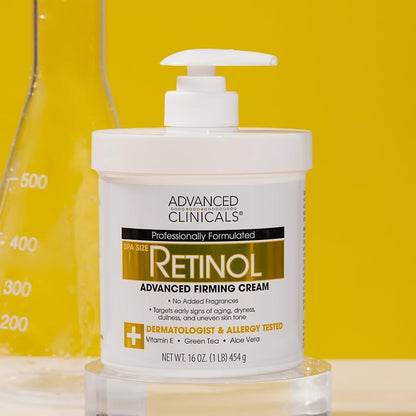 Advanced Clinicals Retinol Firming Body Lotion & Face Moisturiser