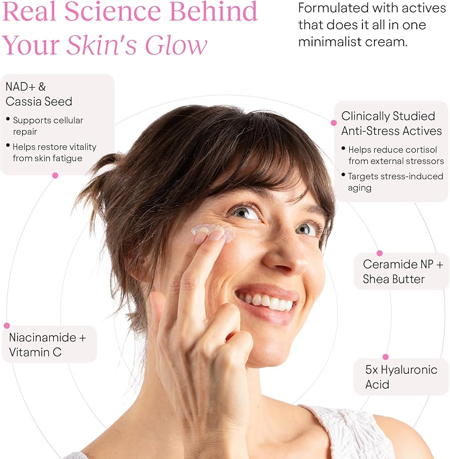 JiYu NAD+ Anti-Ageing Hydrating Face Moisturiser
