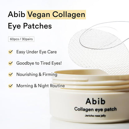 Abib Jericho Rose Collagen & Peptide Under-Eye Patches