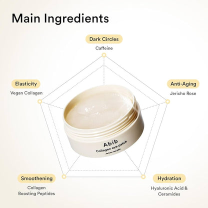 Abib Jericho Rose Collagen & Peptide Under-Eye Patches