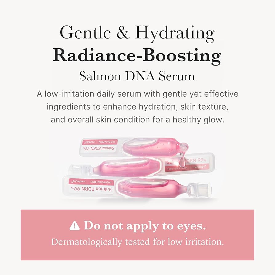Medicube Salmon DNA PDRN Pink One Day Ampoule Serum