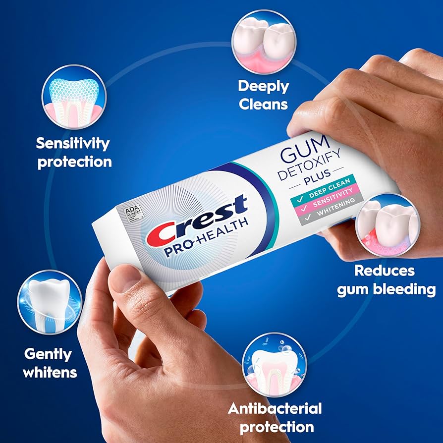 Crest Pro-Health Gum Detoxify Plus Toothpaste (3 Pack)
