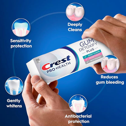 Crest Pro-Health Gum Detoxify Plus Toothpaste (3 Pack)