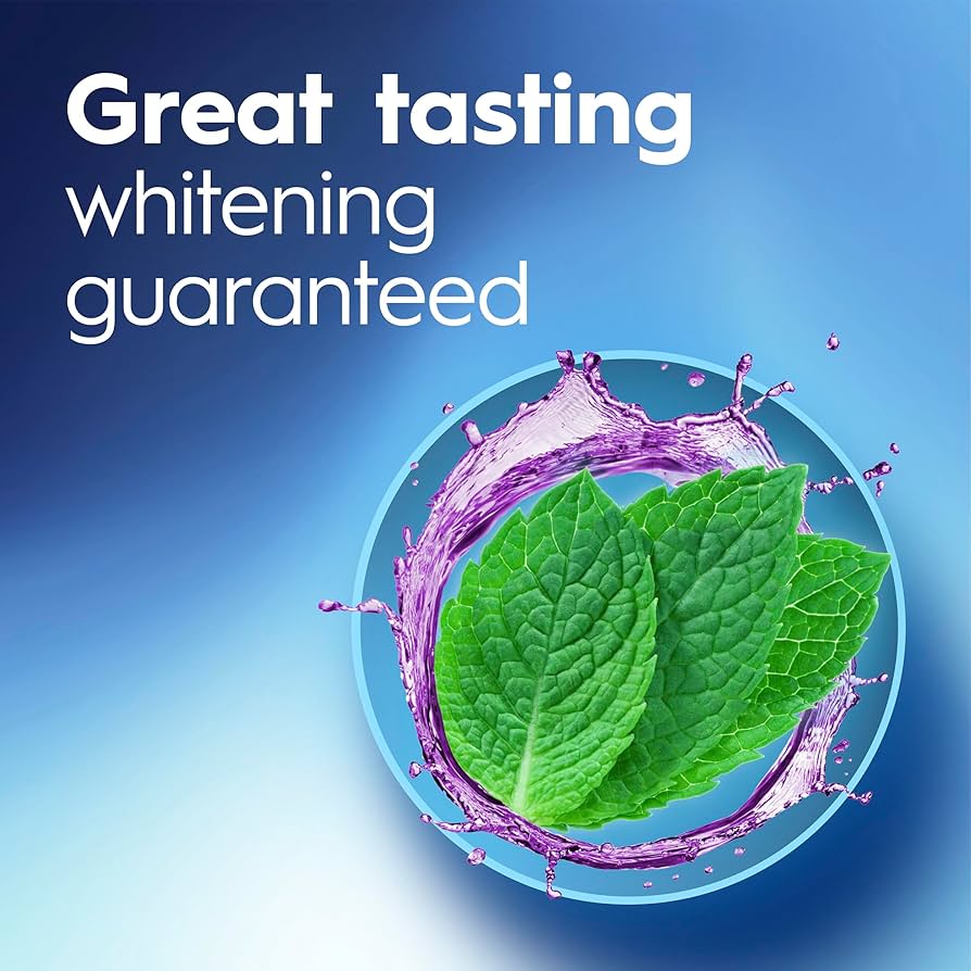 Crest 3D White Brilliance Whitening Mouthwash Clean Mint (2 Pack)
