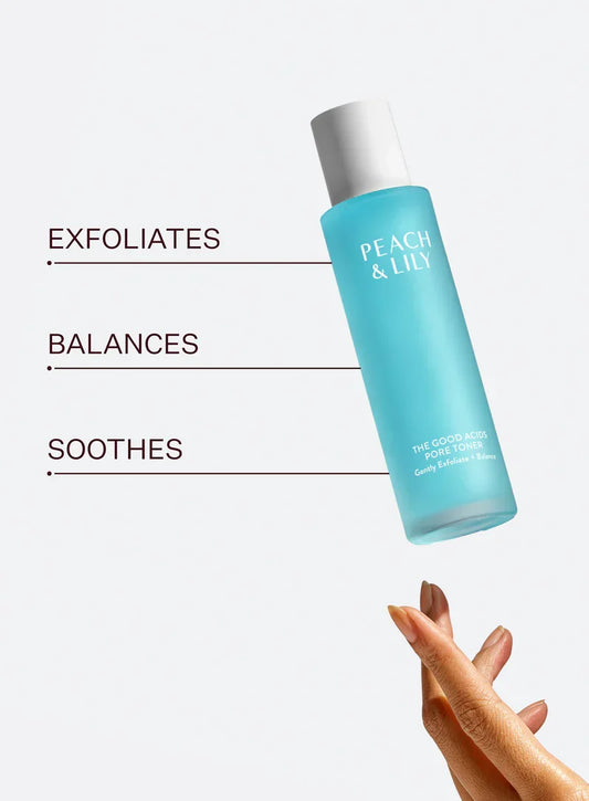 Peach & Lily Good Acids AHA + BHA Pore-Refining Face Toner