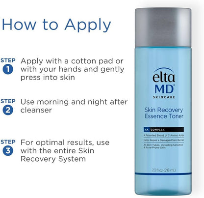 EltaMD Skin Recovery Malachite Essence Hydrating Face Toner