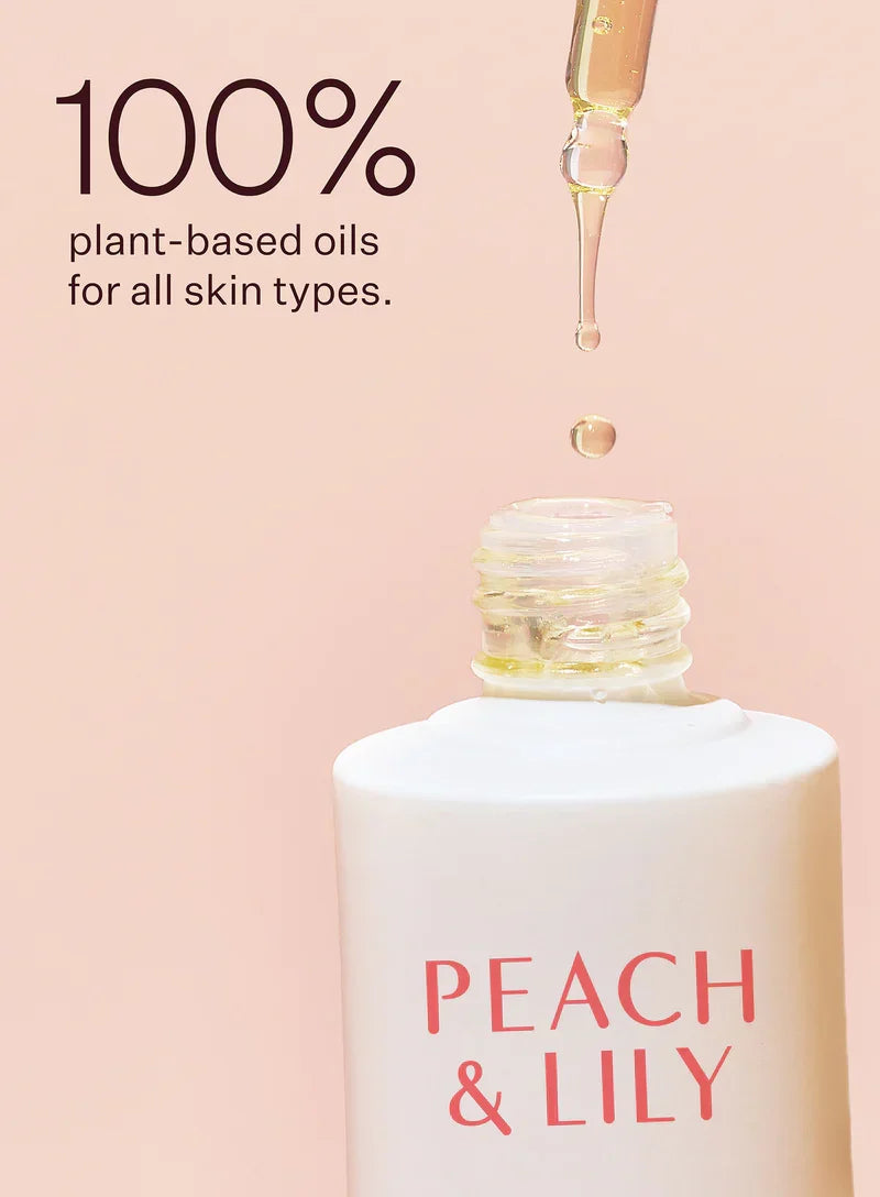 Peach & Lily Pure Beam Cold-Pressed Grapeseed, Jojoba & Sea Buckthorn Luxe Oil
