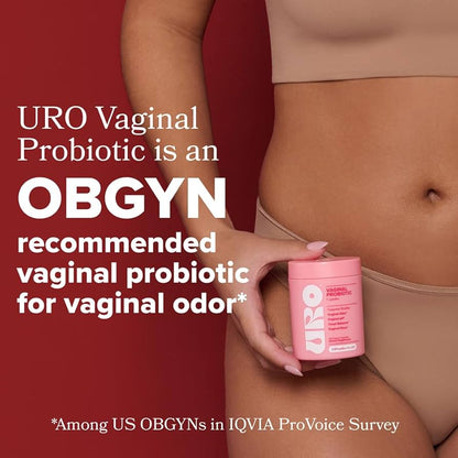 O Positiv URO Vaginal Probiotics & pH Balance Supplement for Women