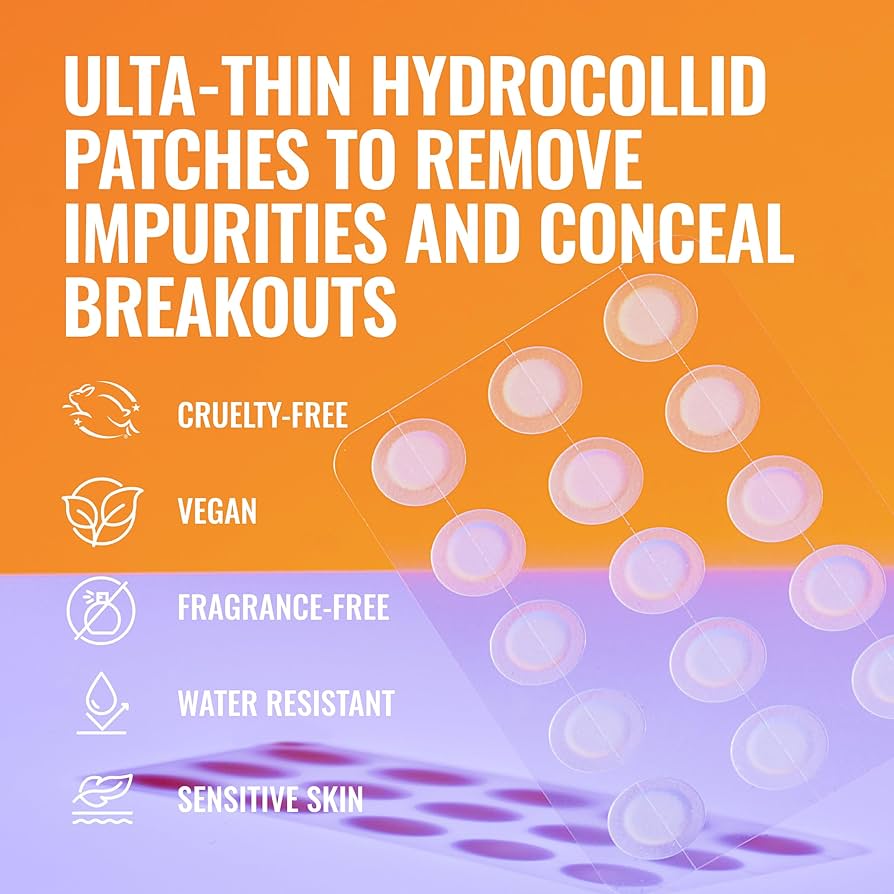 Good Molecules Ultra-Thin Hydrocolloid Pimple Patches (60 Pack)