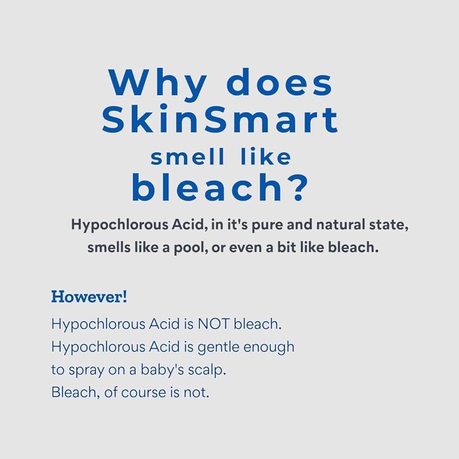 SkinSmart Antimicrobial Hypochlorous Wound Care Spray