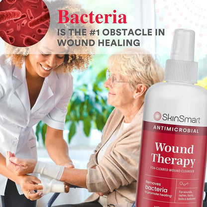 SkinSmart Antimicrobial Hypochlorous Wound Care Spray