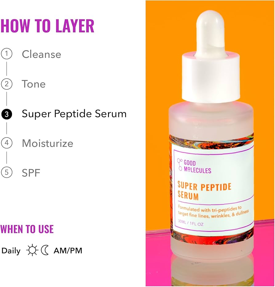 Good Molecules Super Peptide & Copper Tripeptide Anti-Ageing Serum