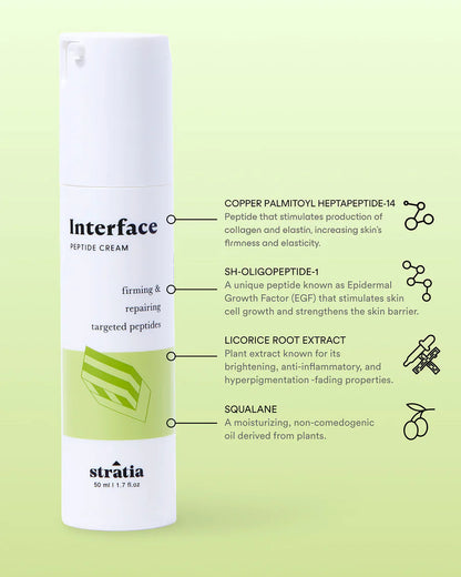 Stratia Interface 7-Peptide & Growth Factor Day Moisturiser