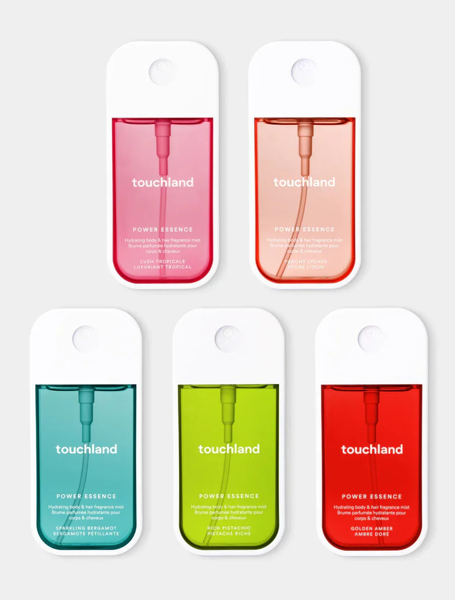 Touchland Mood Elixir Power Essence 5-Piece Body & Hair Mist Bundle